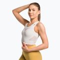Women's Gymshark Energy Nahtloses Crop Top cremeweiß