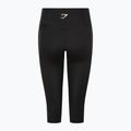Gymshark Training Cropped Leggings für Frauen schwarz/weiß 6