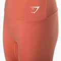 Damen Gymshark Training Leggings 7/8 Erde orange 7