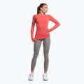 Damen Trainings-Langarmshirt Gymshark Vital Seamless Top rot/orange/weiß 2