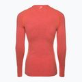 Damen Trainings-Langarmshirt Gymshark Vital Seamless Top rot/orange/weiß 6