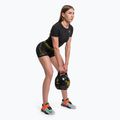 Damen Trainings-T-Shirt Gymshark Vital Seamless schwarz/mergel 2