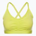 Gymshark Ruched Training Sport glitch gelb Fitness-BH 5