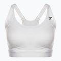 Gymshark Racer Rücken Training Sport Fitness-BH weiß 6