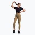 Damen Trainingsleggings Gymshark Energy Seamless biscotti braun/weiß 2