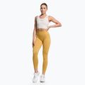 Damen Trainingsleggings Gymshark Studio indisch gelb 2