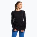 Damen Training Langarm Gymshark Flex Top schwarz