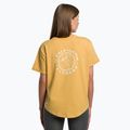Damen Trainings-T-Shirt Gymshark GFX Legacy Tee gelb/weiss 3