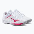 Damen Tennisschuhe Mizuno Wave Exceed Tour 4 CC weiß 61GA207164 5