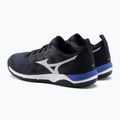 Herren Volleyballschuhe Mizuno Wave Supersonic 2 navy blau V1GA204002 3