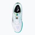 Tennisschuhe Damen Mizuno Break Shot 3 AC weiß-grün 61GA212623 6