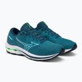 Herren Laufschuhe Mizuno Wave Inspire 18 blau J1GC224402 4