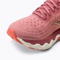 Damen Laufschuhe Mizuno Wave Horizon 6 granatrosa/rosa kupfer/persimmon 8