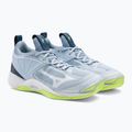 Herren Volleyballschuhe Mizuno Wave Momentum 2 heather/white/neo lime 4
