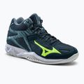 Volleyballschuhe Herren Mizuno Thunder Blade 3 Mid blau V1GA217538