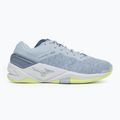 Frauen-Handballschuhe Mizuno Wave Stealth Neo heather/white/neo lime 2