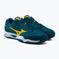 Tennisschuhe Herren Mizuno Wave Intense Tour 5 AC blau 61GA193 5