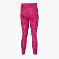 Damen-Laufleggings Mizuno 7/8 bedruckt pink peacock 2