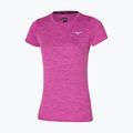 Damen Laufshirt Mizuno Impulse Core Tee Festival fushia