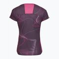 Damen Laufshirt Mizuno Aero Tee gape Wein 2
