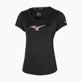 Damen Laufshirt Mizuno Impusle Core RB Tee schwarz