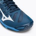 Volleyballschuhe Herren Mizuno Wave Voltage Mid dunkelblau-blau V1GA216521 9