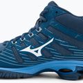 Volleyballschuhe Herren Mizuno Wave Voltage Mid dunkelblau-blau V1GA216521 12