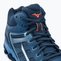Volleyballschuhe Herren Mizuno Wave Voltage Mid dunkelblau-blau V1GA216521 13
