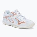 Volleyballschuhe Kinder Mizuno Lightning Star Z6 weiß V1GD21336