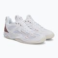 Handballschuhe Damen Mizuno Ghost Shadow weiß 4