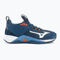 Volleyballschuhe Herren Mizuno Wave Momentum 2 dunkelblau V1GA211212 2