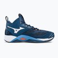 Volleyballschuhe Herren Mizuno Wave Momentum 2 Mid dunkelblau V1GA211721 2