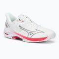 Tennisschuhe Damen Mizuno Wave Exceed Tour 5 CC undyed white/quiet shade/opera red