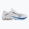 Herren-Volleyballschuhe Mizuno Wave Lightning Z7 ungefärbt Weiß/Mondlicht Ozean/Peace Blau 2