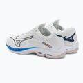 Herren-Volleyballschuhe Mizuno Wave Lightning Z7 ungefärbt Weiß/Mondlicht Ozean/Peace Blau 4