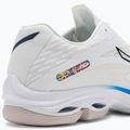 Herren-Volleyballschuhe Mizuno Wave Lightning Z7 ungefärbt Weiß/Mondlicht Ozean/Peace Blau 10