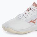 Handballschuhe Damen Mizuno Wave Stealth Neo white/rose/snow white 7