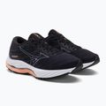 Damen Laufschuhe Mizuno Wave Rider 26 odyssey grau/quicksilver/salmon 5