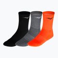 Laufsocken Mizuno Training 3 paar Black/Melange/Soleil 32GX255Z96