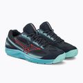 Herren Tennisschuhe Mizuno Break Shot 4 AC blau 61GA234012 4