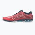 Damen Tennisschuhe Mizuno Wave Exceed Light CC Fierry Coral 2/Weiß/China Blau 61GC222158 10