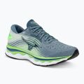 Herren Laufschuhe Mizuno Wave Sky 6 china blau/weiß/909 c