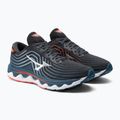 Herren Laufschuhe Mizuno Wave Horizon 6 navy blau J1GC222611 4