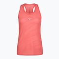 Lauf Tank Top Damen Mizuno Aero Tank sunkissed coral