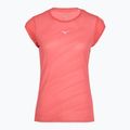 Laufshirt Damen Mizuno Aero Tee sunkissed coral