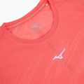 Laufshirt Damen Mizuno Aero Tee sunkissed coral 3