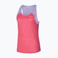 Damen Lauftank Top Mizuno DryAeroFlow Tank sunkissed coral