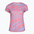 Damen Laufshirt Mizuno DAF Graphic Tee pastell lila