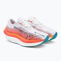 Mizuno Wave Rebellion Pro weiß-orange Laufschuh J1GC231701 4