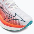 Mizuno Wave Rebellion Pro weiß-orange Laufschuh J1GC231701 7